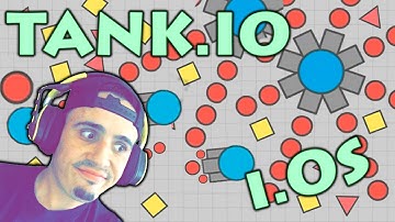 Tank.io App For Mobile! - DIEP.IO (iPhone Gameplay)