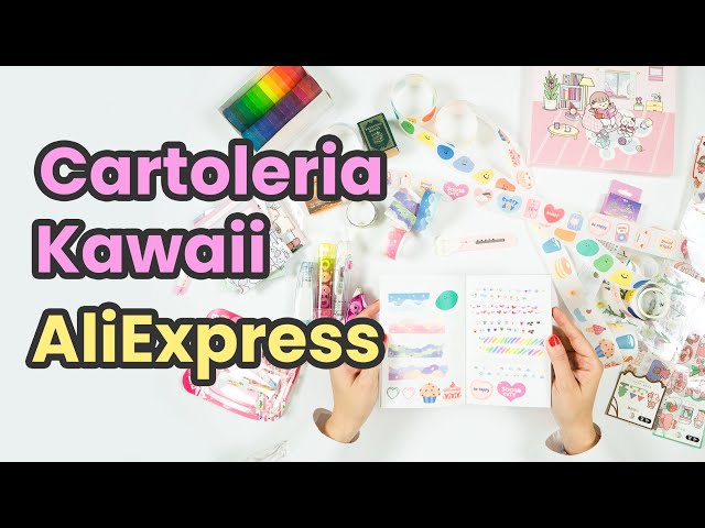 Cartoleria Kawaii di AliExpress, Unboxing dei miei preferiti 😍