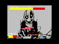 3D Gaster戦(Undertale fangame) - YABTS : Yet Another Bad Time Simulator