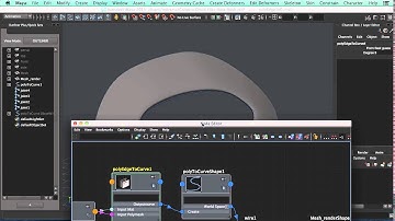 Maya bidirectional Wire Deformer that avoid cyclical connections
