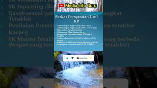 BERKAS USUL KENAIKAN PANGKAT PNS GURU #shorts #beritaguru #mediainfoguru