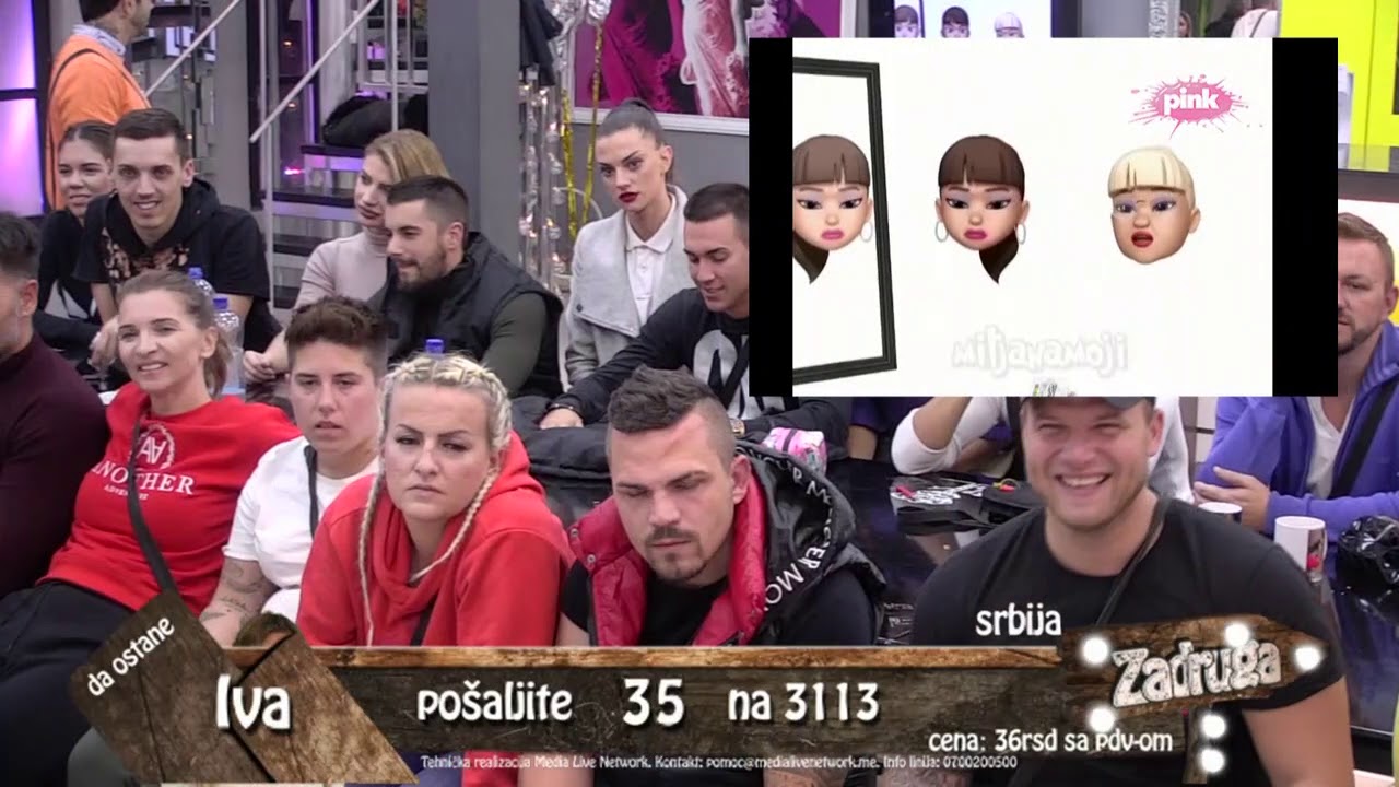 Zadruga 3 - Zadrugari gledaju urnebesne klipove  - 01.11.2019.