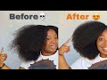 Giving Myself A Shape (SUPER DETAILED) | How To Shape Natural Hair From Home