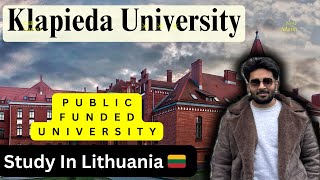 Study in Lithuania 🇱🇹 | Klapiedia university admissions are open now | Apply now for done base visa