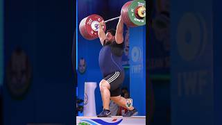 Varazdat Lalayan 🇦🇲 253kg / 558lbs C&amp;J 🥇 2024 IWF World Cup! #weightlifting #slowmotion