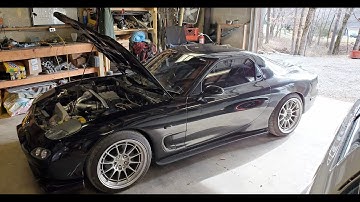 RHD FD RX7 - The Engine is Out! Tips To Make it Easy!