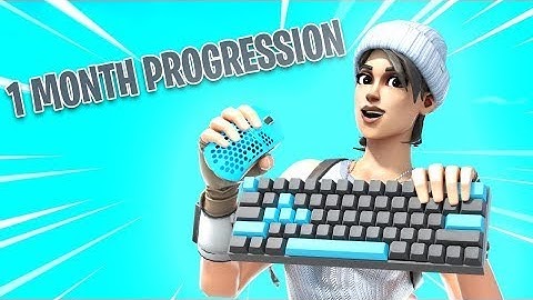 My 1 Month Keyboard and mouse progression(tips & tricks)
