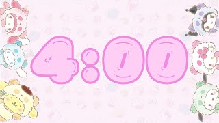 4 Minute Timer Sanrio - Calm and Relaxing Music