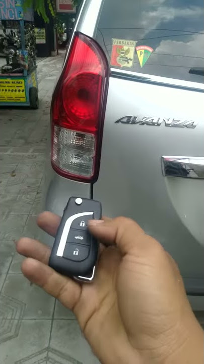 Ganti lipat remote all new Avanza Tipe G 2012