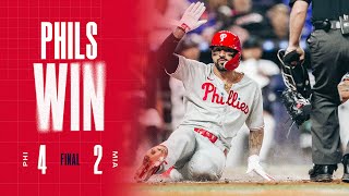 Phillies vs. Marlins Game Highlights (6/18/25) | MLB Highlights