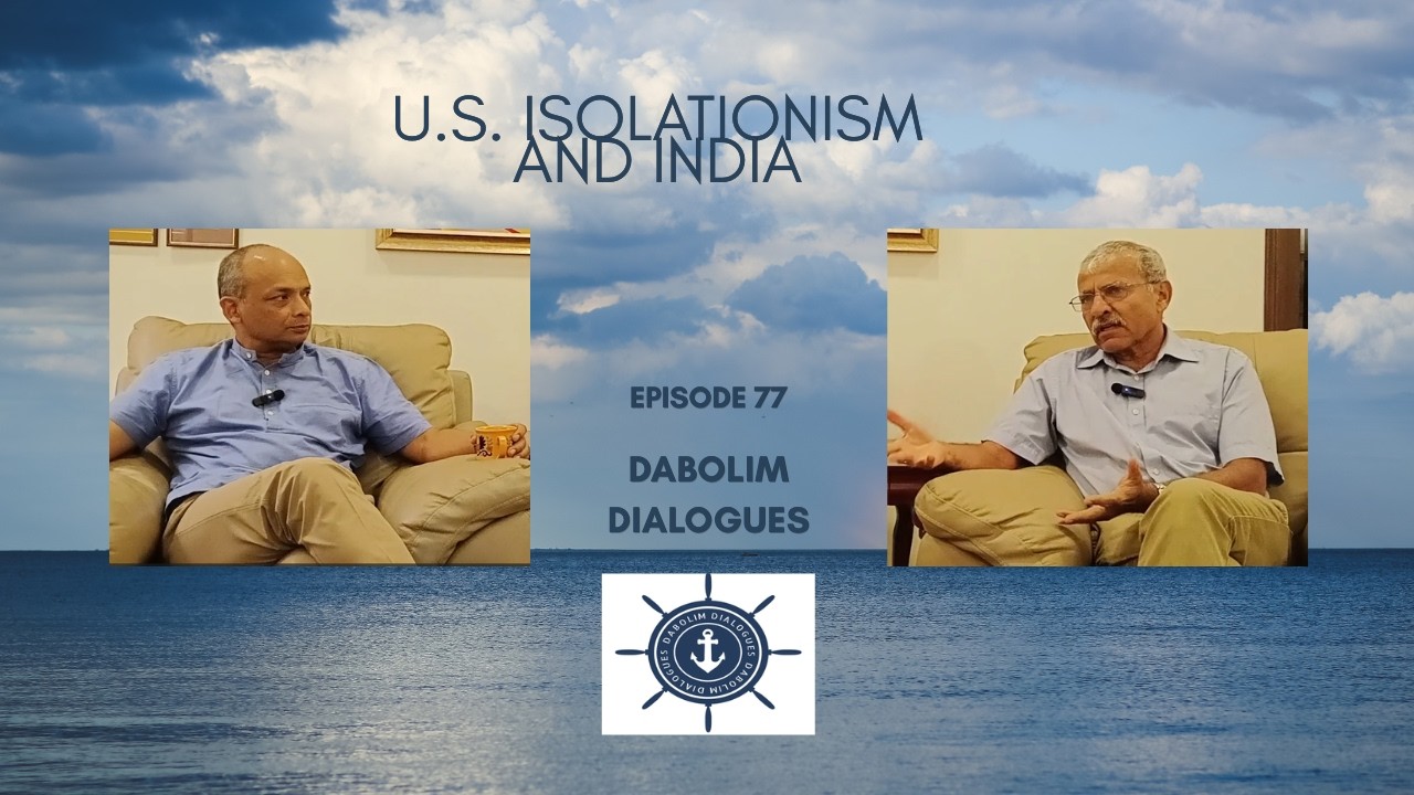 U.S. Isolationism and India - A Conversation with Pramit Pal Choudhury