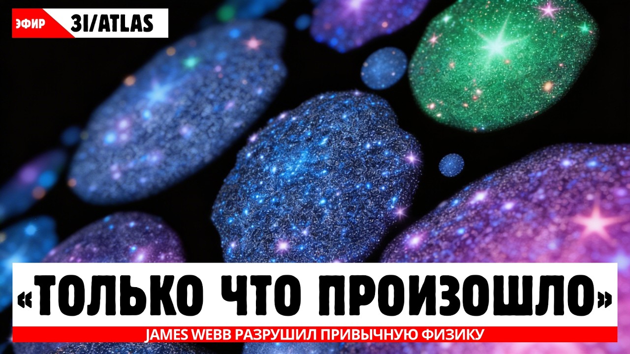 James Webb только что перевернул наше понимание физики и Вселенной