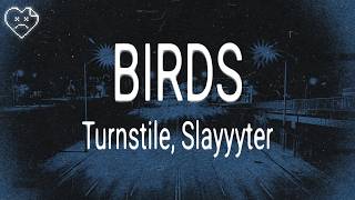 Turnstile - BIRDS: SLAYYYTER VERSION ft. Slayyyter (Lyrics)