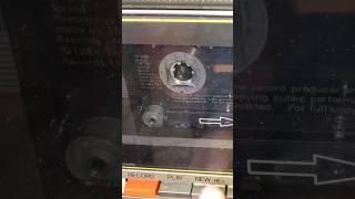Cassette Tape Destruction #retro #1985 #petshopboys #cassette #tape #destruction #boombox #80smusic