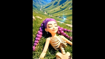 Angel Mira Saves Rumi from Skeleton Body! | Kpop Demon Hunters Short 🔥