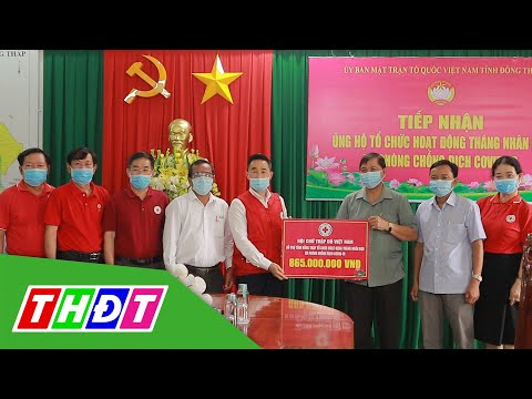 Video Hội chữ thập đỏ Việt Nam hỗ trợ Đồng Tháp 865 triệu... - youtube