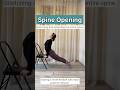 Open Your Spine in 60 Seconds 😱 | Back Pain Relief & Posture Fix #shorts #spine #yoga #exercise