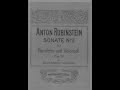 Capture de la vidéo Anton Rubinstein Op39 Sonata No2 In G Major For Pianoforte And Violoncello