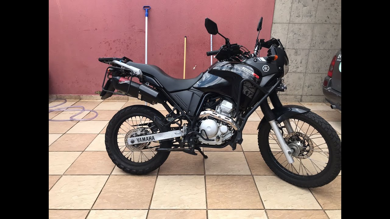 Instalando escapamento Coyote Trs 2 Way na Tenere 250