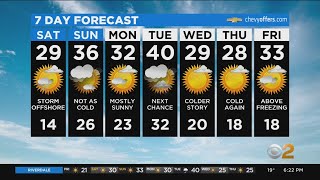 New York Weather: CBS2 1/21 Evening Forecast at 6PM