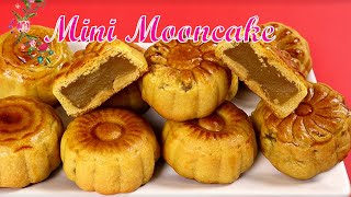 Mini Mooncake Recipe (迷你莲蓉月饼) by Weekend Meals 397 views 7 months ago 5 minutes, 48 seconds