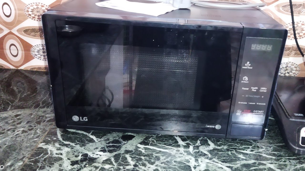 LG solo microwave oven MS2043DB unboxing and demo| best Budget