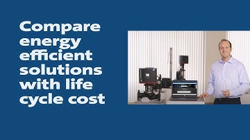 Compare energy efficient solutions with life cycle cost
