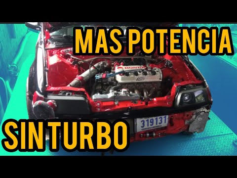 COMO mejorar un HONDA sin TURBO??? // PEQUEÑO D16Y8 de 155WHP (175 HP AL MOTOR) ALL MOTOR #tallerJDM