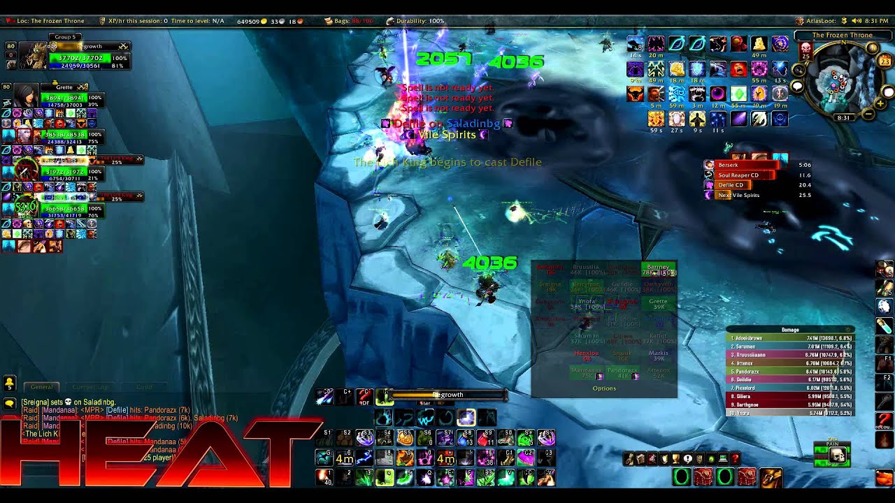 Heat - Lich King 25HC - Molten WoW