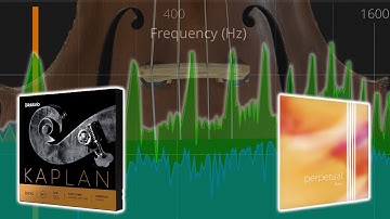 Double bass string comparison - Kaplan vs Perpetual!