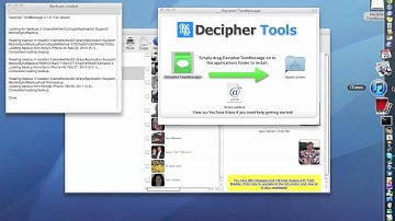 Recovering Deleted Texts with Decipher TextMessage