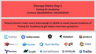 Celebrity 🚀 New DevOps Batch by Pankaj Sir! Day 1 Demo 🚀 Net Worth
