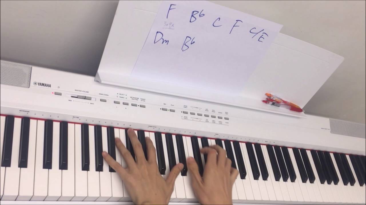 【流行歌伴奏教學】#2 新一代婚禮/求婚主題曲《我的宣言》(新)