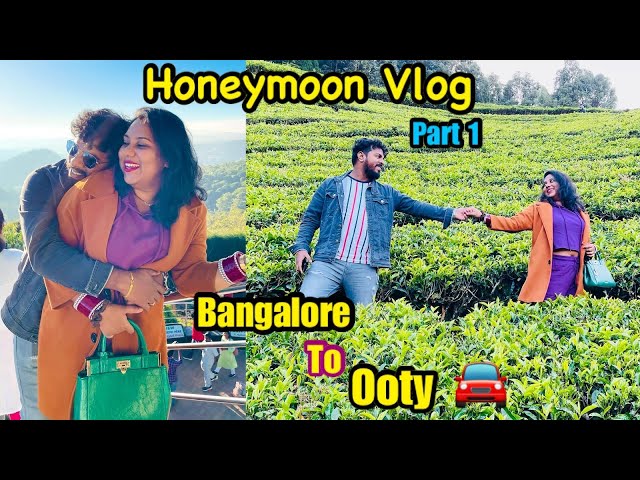 Honeymoon Vlog || Ooty Vlog|| Bangalore To Ooty || Ooty Tourist Places ||  Ooty Travel Guide || Ooty - YouTube