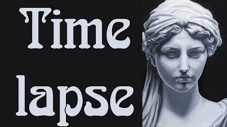 SATISFYING Statue Painting TIMELAPSE @LauraDreams