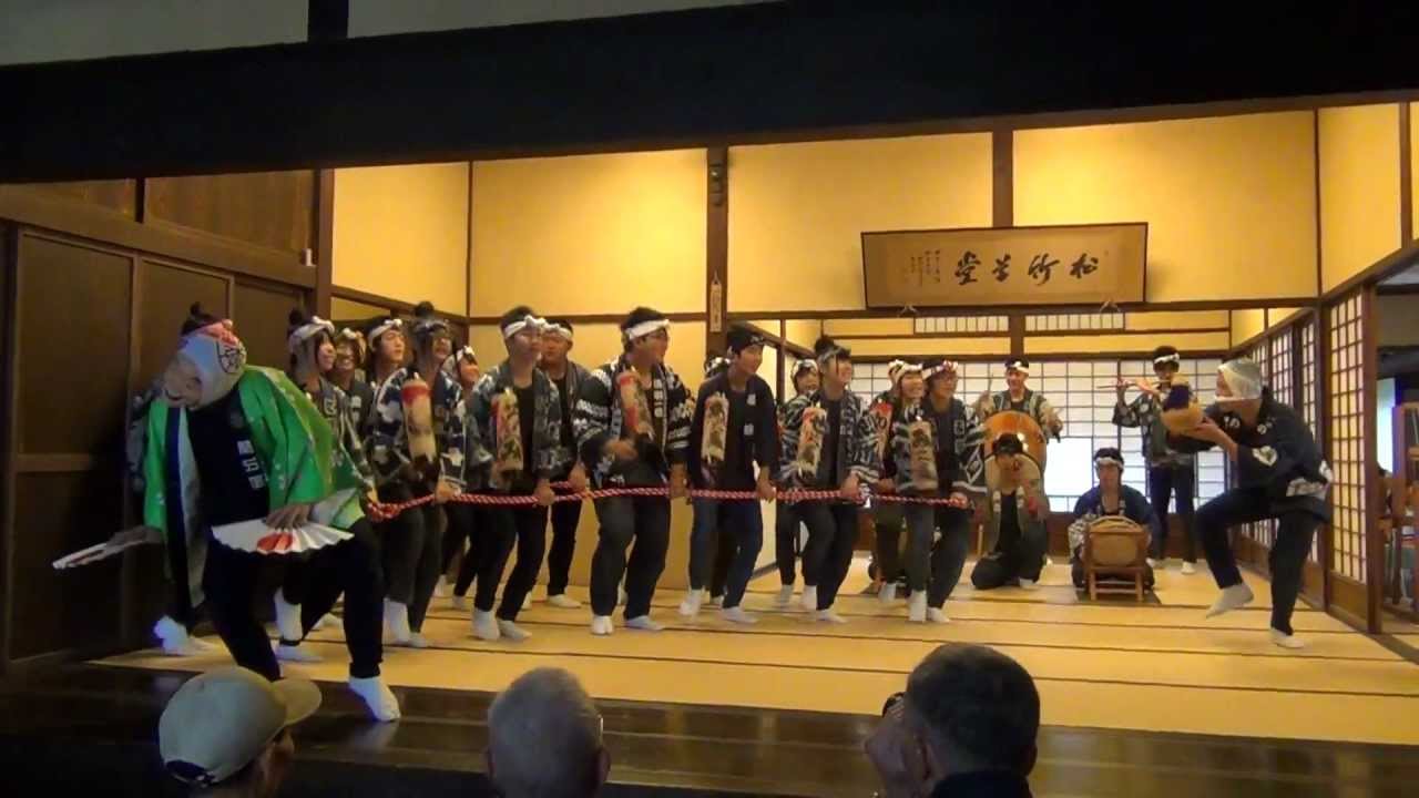 2012年11月23日 静岡県立横須賀高校 郷土芸能部 竹の丸 三社祭礼囃子