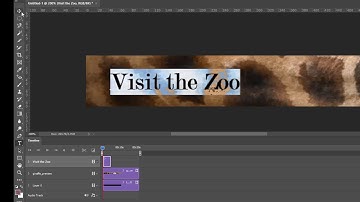 Photoshop banner ad with embedded video