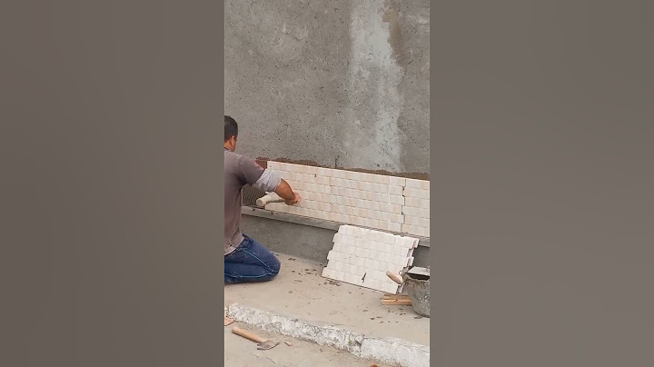 assentamento de cerâmica 3D