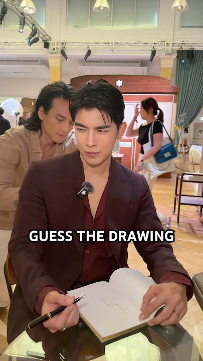 Guess the drawing w/ Jefri Nichol & Mew Suppasit ποΈπ€π€