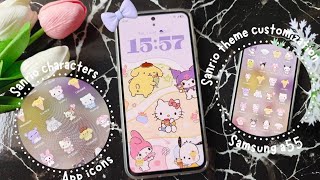 Turn Stickers into App Icons π Sanrio theme | Customize my phone with me (Samsung) One UI 8.5 πΈ Turn Stickers into App Icons π Sanrio theme | Customize my phone with me (Samsung) One UI 8.5 πΈ