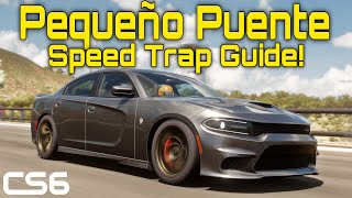 Pequeño Puente Speed Trap Seasonal Guide - Forza Horizon 5 Gameplay Guide