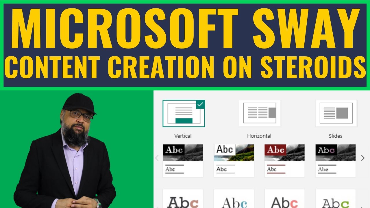 how to use sway presentation