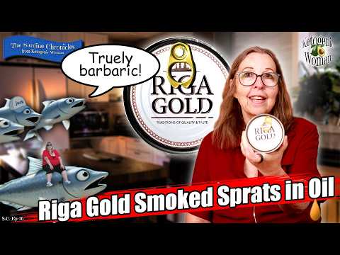 Tinned Fish Taste Test | Riga Gold Smoked Sprats in Oil| SC Ep 16