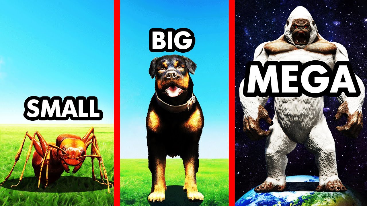 From SMALLEST To BIGGEST ANIMAL (GTA 5)