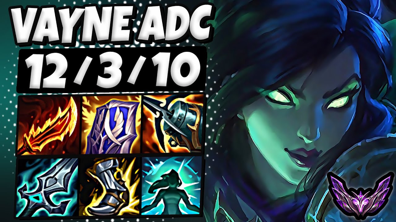 Vayne vs Caitlyn [ ADC ] Lol Korea Master Patch 25.14