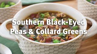 Southern Black-Eyed Peas & Collard Greens | ONIE Project