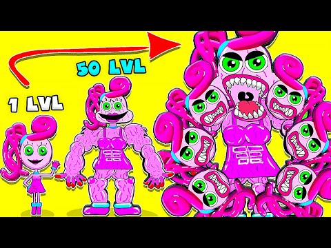CROOK vs BOSS - Baby Mommy Long Legs and Huggy Wuggy Sad Story Animation