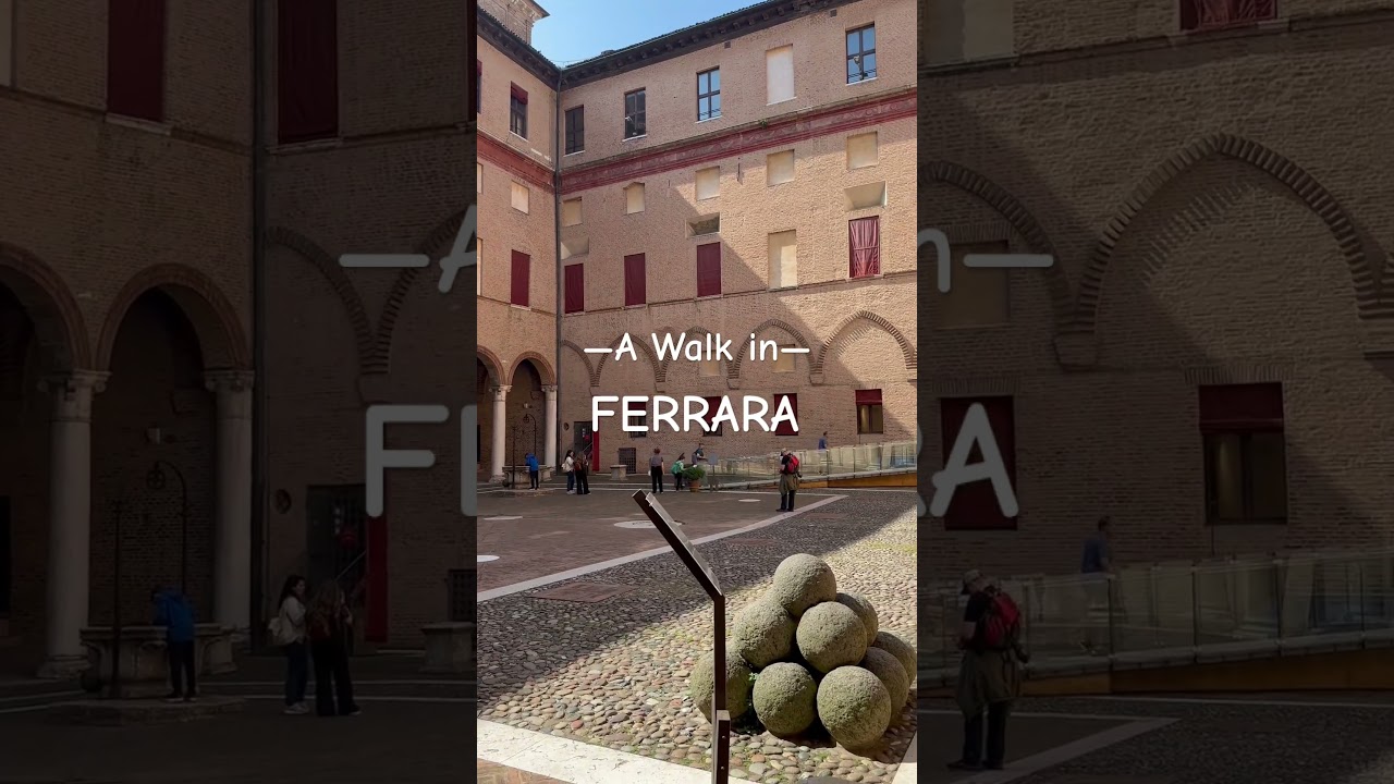 Μια βόλτα στη Φερράρα!