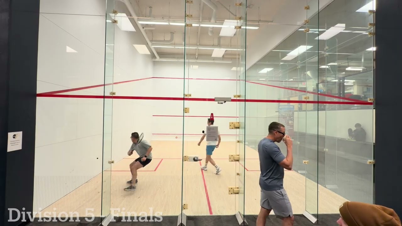 Squash - MRU Open 2026 - Division 5 - Jonathan’s best rallies and highlights