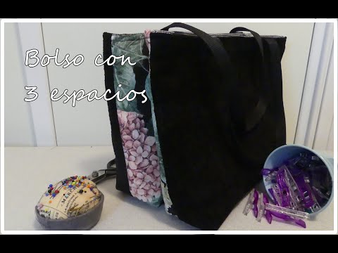 #3CompartmentBagTutorial